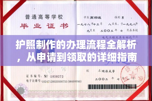 福鼎护照制作的办理流程全解析，从申请到领取的详细指南