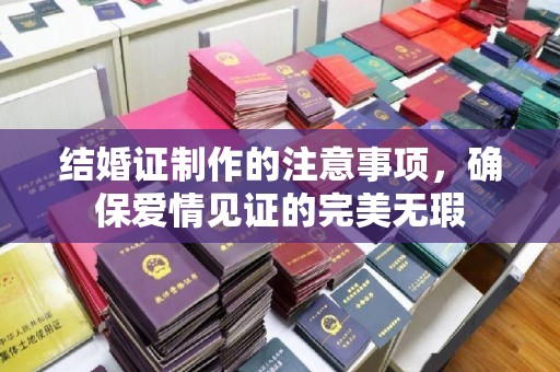 福鼎结婚证制作的注意事项，确保爱情见证的完美无瑕