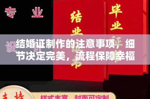 福鼎结婚证制作的注意事项，细节决定完美，流程保障幸福
