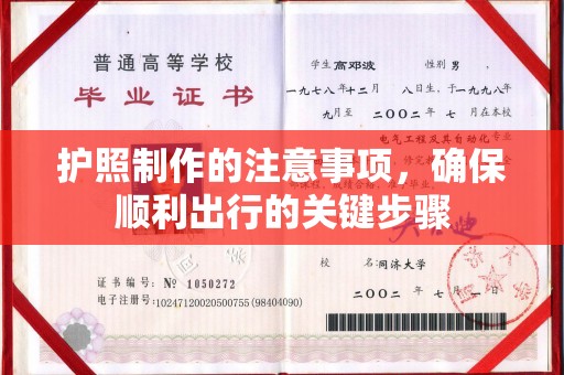 福鼎护照制作的注意事项，确保顺利出行的关键步骤