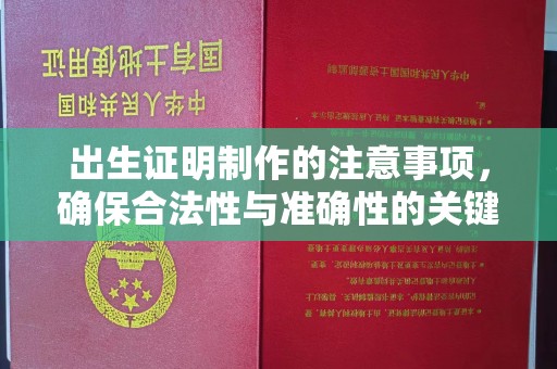 福鼎出生证明制作的注意事项，确保合法性与准确性的关键步骤
